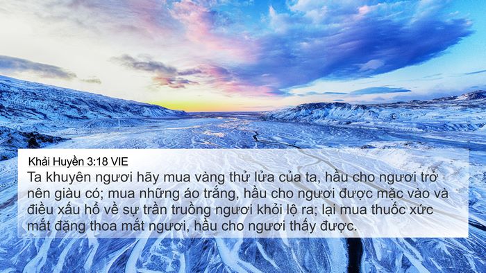 Khải Huyền 3:18 VIE Bible Verse Image