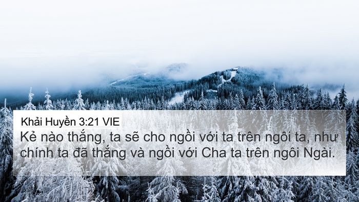 Khải Huyền 3:21 VIE Bible Verse Image