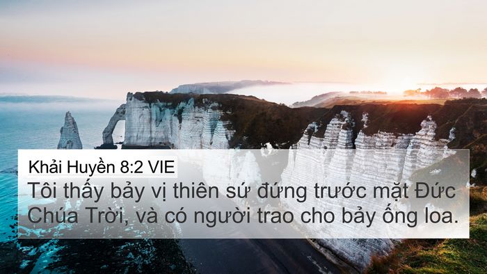 Khải Huyền 8:2 VIE Bible Verse Image