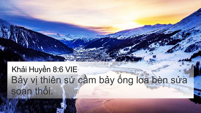 Khải Huyền 8:6 VIE Bible Verse Image