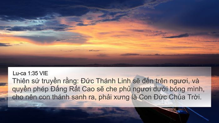 Lu-ca 1:35 VIE Bible Verse Image