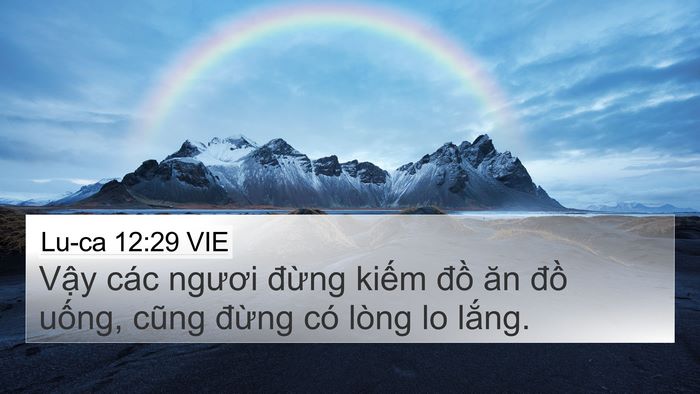 Lu-ca 12:29 VIE Bible Verse Image