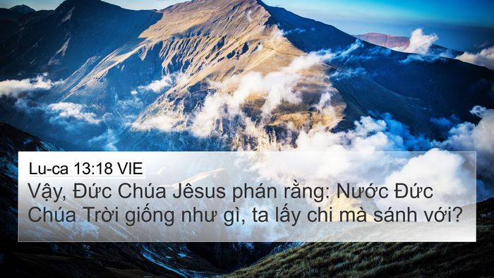 Lu-ca 13:18 VIE Bible Verse Image