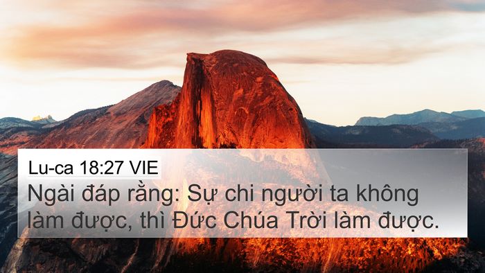 Lu-ca 18:27 VIE Bible Verse Image