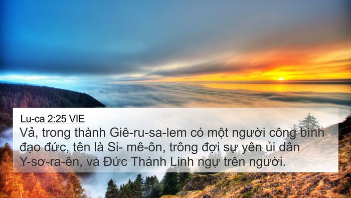 Lu-ca 2:25 VIE Bible Verse Image