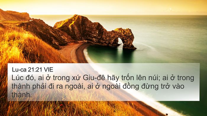 Lu-ca 21:21 VIE Bible Verse Image