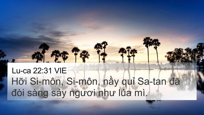 Lu-ca 22:31 VIE Bible Verse Image