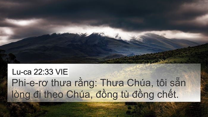 Lu-ca 22:33 VIE Bible Verse Image