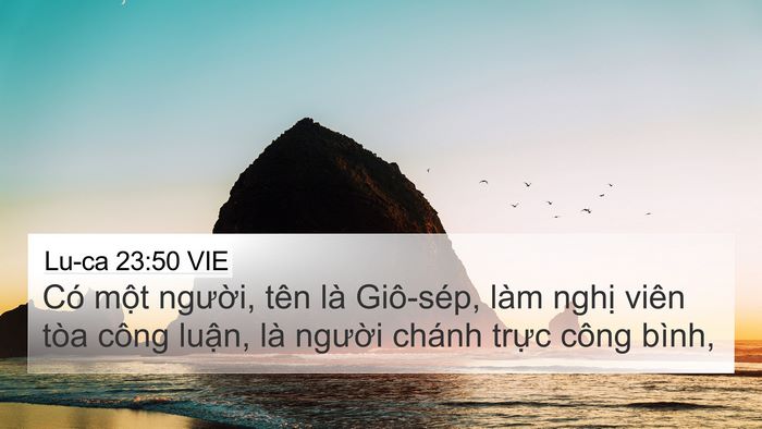 Lu-ca 23:50 VIE Bible Verse Image