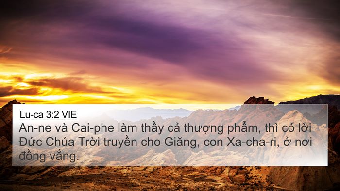 Lu-ca 3:2 VIE Bible Verse Image