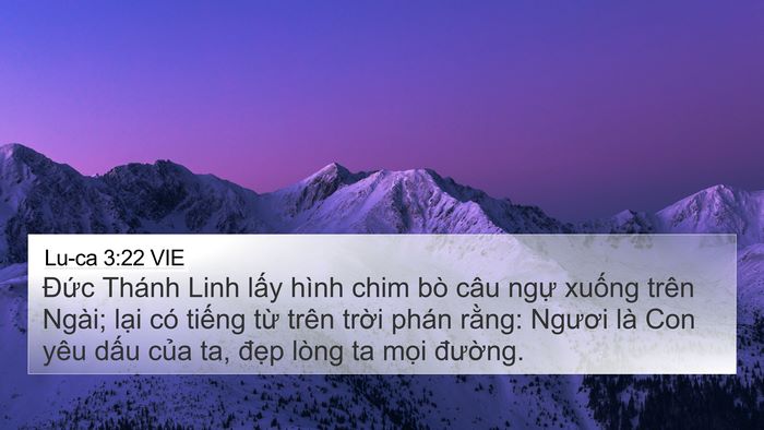 Lu-ca 3:22 VIE Bible Verse Image