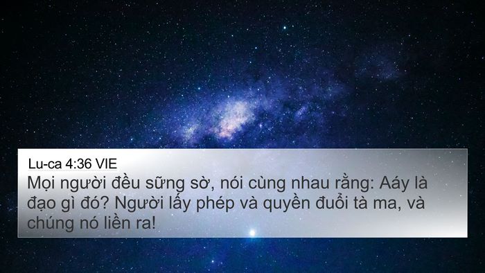Lu-ca 4:36 VIE Bible Verse Image