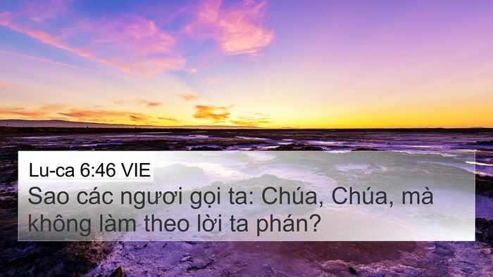 Lu-ca 6:46 VIE Bible Verse Image