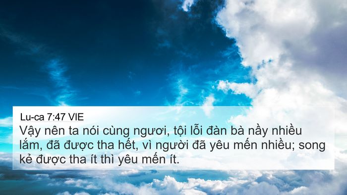 Lu-ca 7:47 VIE Bible Verse Image