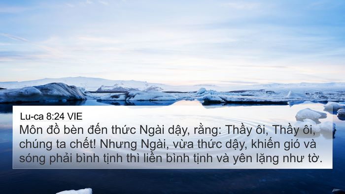 Lu-ca 8:24 VIE Bible Verse Image