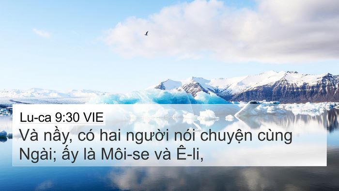 Lu-ca 9:30 VIE Bible Verse Image
