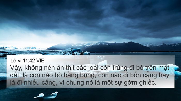 Lê-vi 11:42 VIE Bible Verse Image