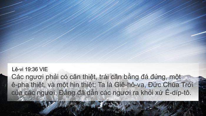 Lê-vi 19:36 VIE Bible Verse Image