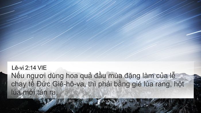 Lê-vi 2:14 VIE Bible Verse Image