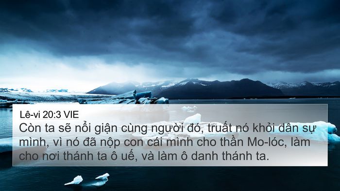 Lê-vi 20:3 VIE Bible Verse Image