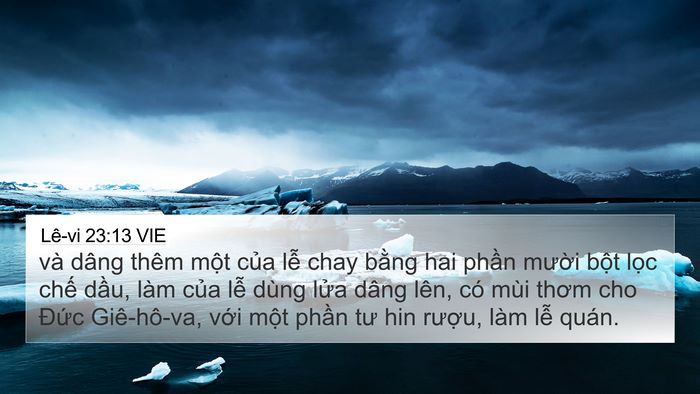 Lê-vi 23:13 VIE Bible Verse Image