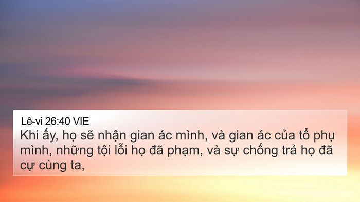 Lê-vi 26:40 VIE Bible Verse Image