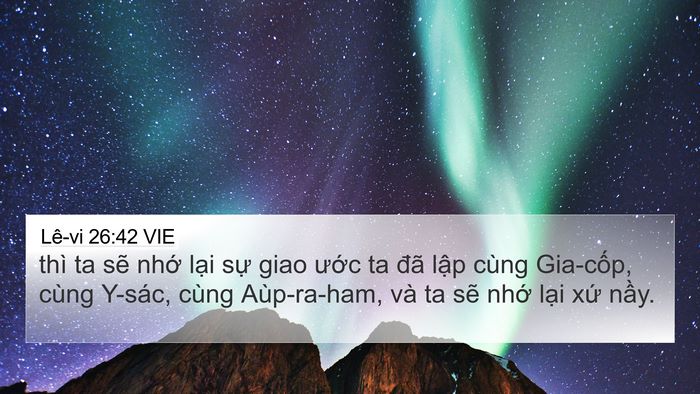 Lê-vi 26:42 VIE Bible Verse Image