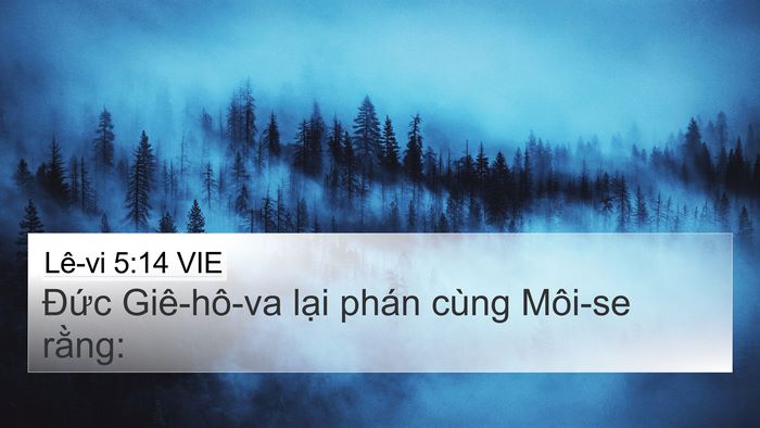 Lê-vi 5:14 VIE Bible Verse Image