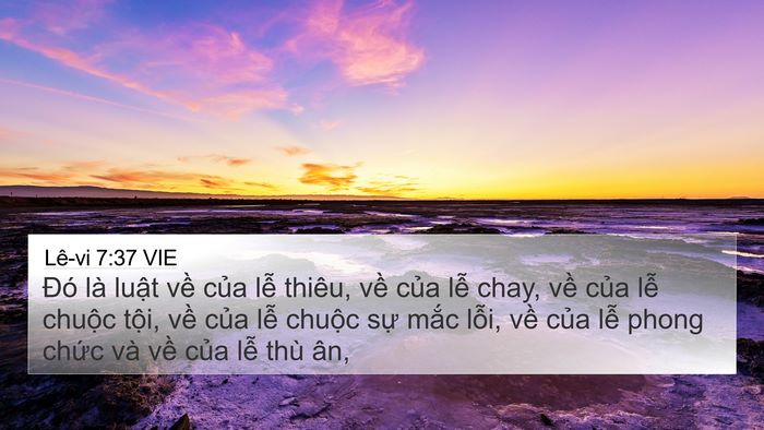 Lê-vi 7:37 VIE Bible Verse Image