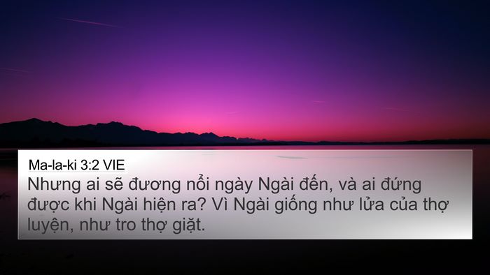 Ma-la-ki 3:2 VIE Bible Verse Image