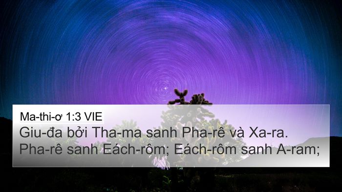 Ma-thi-ơ 1:3 VIE Bible Verse Image