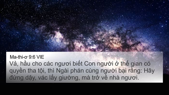 Ma-thi-ơ 9:6 VIE Bible Verse Image
