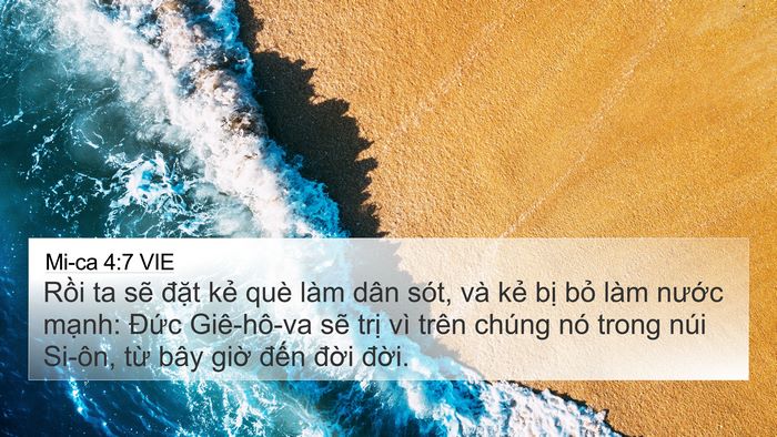 Mi-ca 4:7 VIE Bible Verse Image