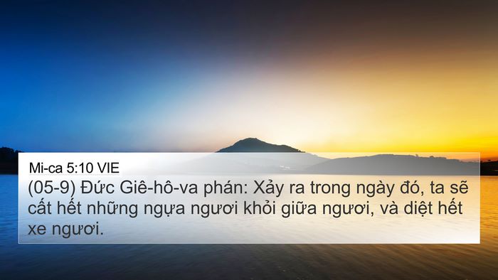 Mi-ca 5:10 VIE Bible Verse Image