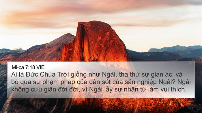 Mi-ca 7:18 VIE Bible Verse Image