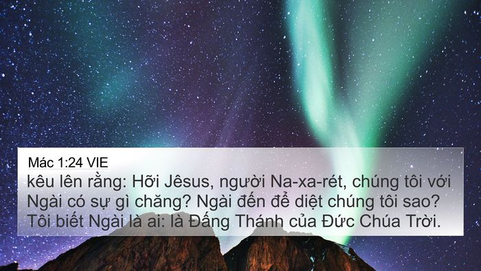 Mác 1:24 VIE Bible Verse Image