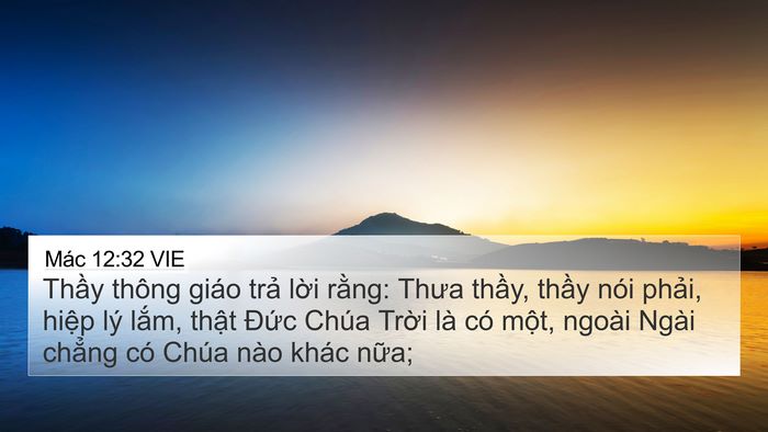 Mác 12:32 VIE Bible Verse Image