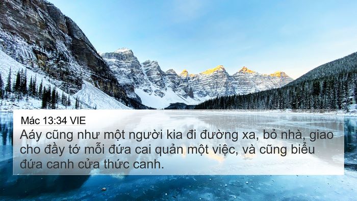 Mác 13:34 VIE Bible Verse Image