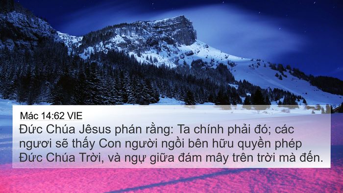 Mác 14:62 VIE Bible Verse Image