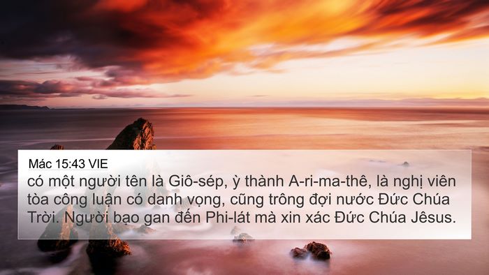 Mác 15:43 VIE Bible Verse Image