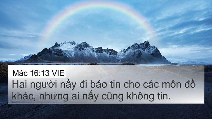 Mác 16:13 VIE Bible Verse Image