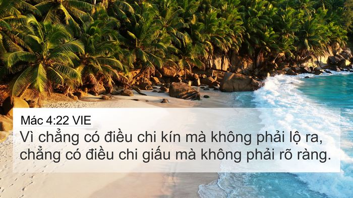 Mác 4:22 VIE Bible Verse Image