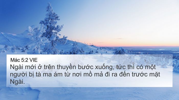 Mác 5:2 VIE Bible Verse Image