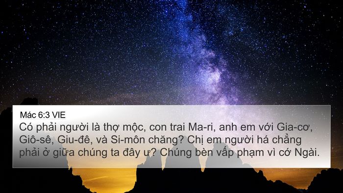Mác 6:3 VIE Bible Verse Image