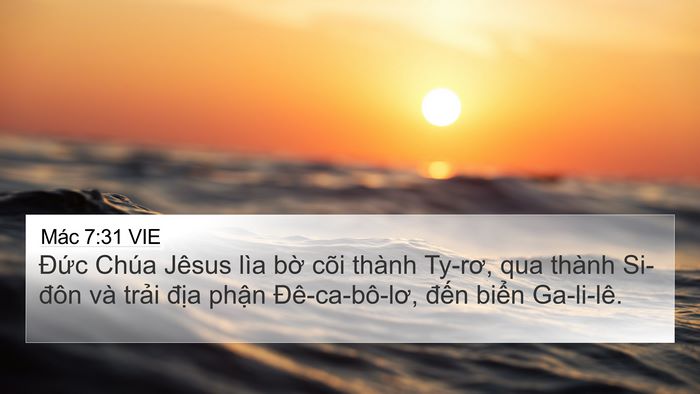 Mác 7:31 VIE Bible Verse Image