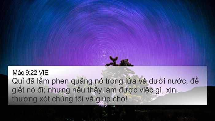 Mác 9:22 VIE Bible Verse Image