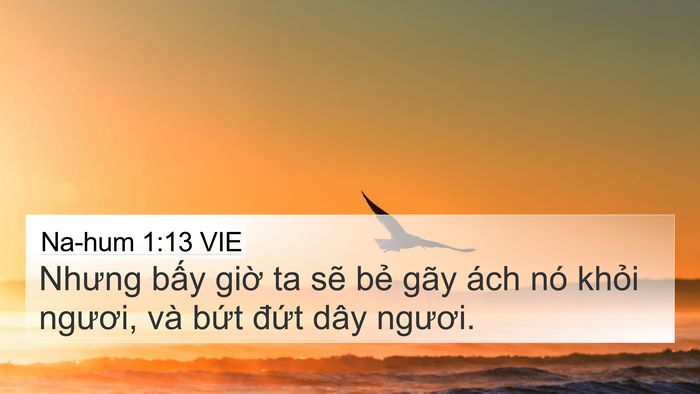 Na-hum 1:13 VIE Bible Verse Image