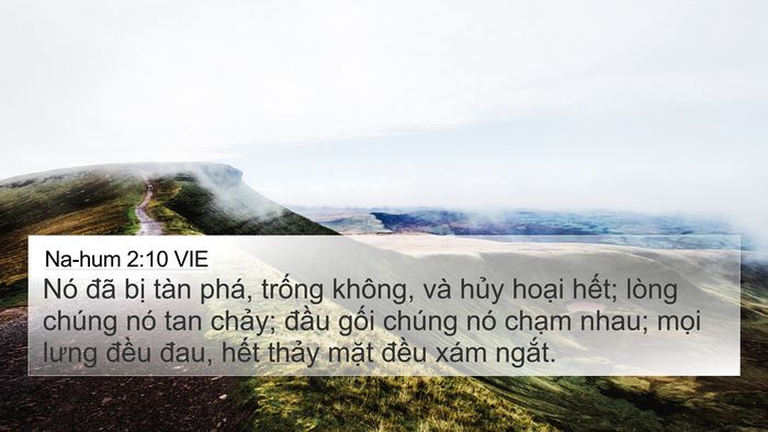 Na-hum 2:10 VIE Bible Verse Image