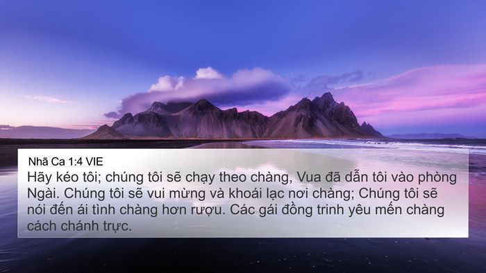 Nhã Ca 1:4 VIE Bible Verse Image