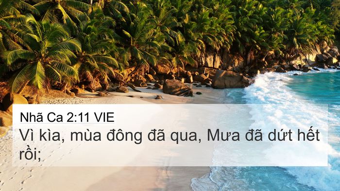 Nhã Ca 2:11 VIE Bible Verse Image